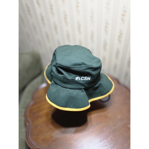 Oakland A’s Bucket Hat Green Gold CSN Promo MLB Athletics Boonie Sun Hat One... - Picture 2 of 5